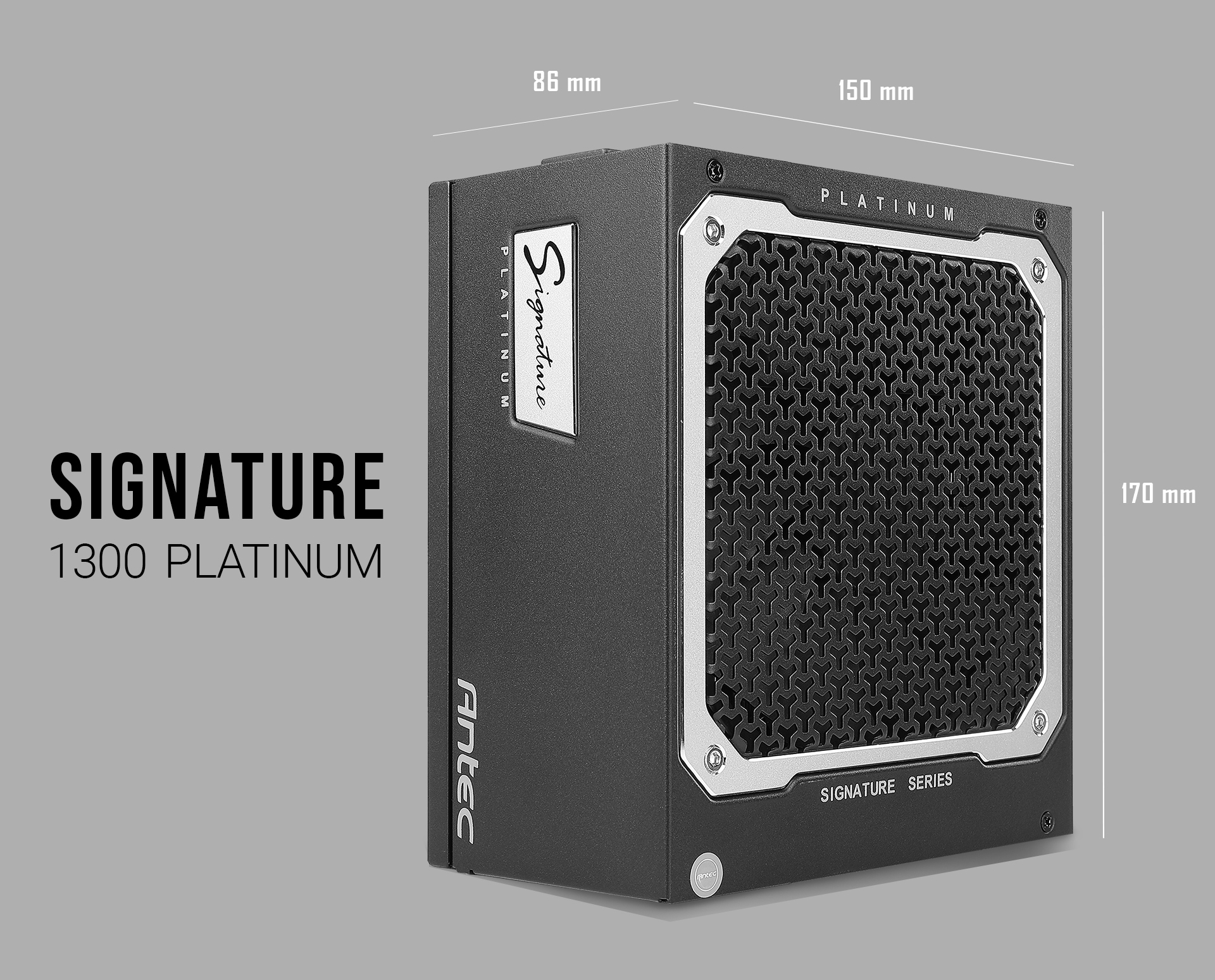 Antec Signature Series SP1300, 80 PLUS Platinum Certified, 1300W